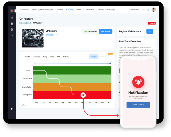 machine vibration monitoring software